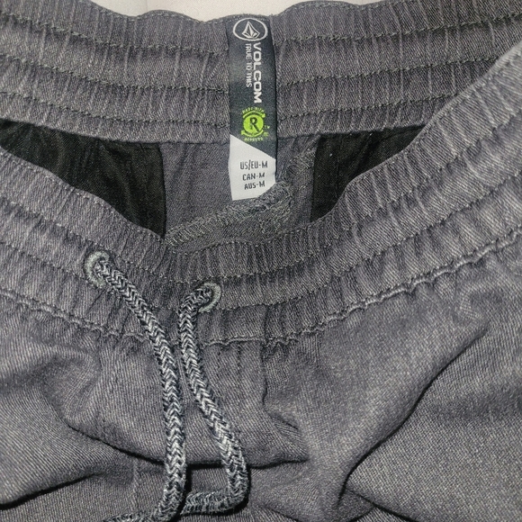Volcom Dark Gray Jogger Style Pants M - Picture 2 of 4
